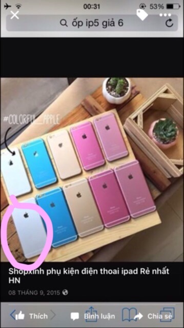 Combo: 2 ốp ip5/6/6+