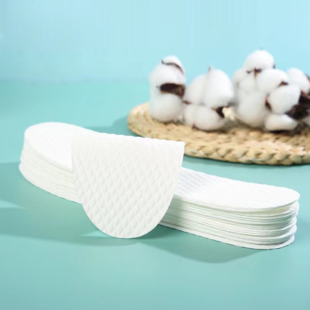 1 Cặp Đế Lót Giày Mỏng Thoáng Khí Thấm Hút Mồ Hôi Màu Sắc Trắng Dành Cho Nam Và Nữ