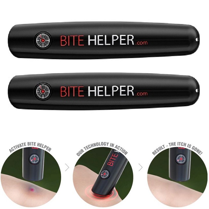 Combo 2 Thiết Bị Triệt Tiêu Vết Côn Trùng Cắn Bite Helper Bundle 2pcs, Máy Đuồi Côn Trùng, Dụng Cụ Đuổi Muỗi