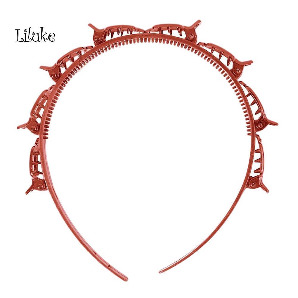 Dây Buộc Tóc 2 Lớp Màu Trơn Thời Trang Cho Nữ