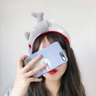 [CÓ SẴN] Cài tóc khủng long, cá mập nhồi bông