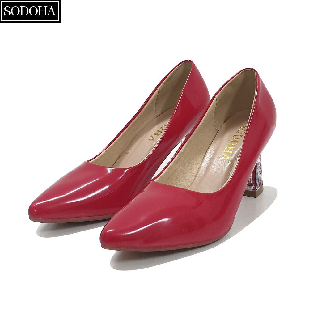 Giày cao gót nữ thời trang SODOHA đế cao 7cm SDH535R