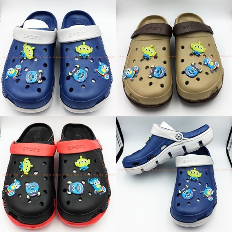 (Xả lỗ) Dép Sục Siêu Nhẹ Đế Massage Có Lỗ Đi Biển, Đi Trời Mưa | BigBuy360 - bigbuy360.vn