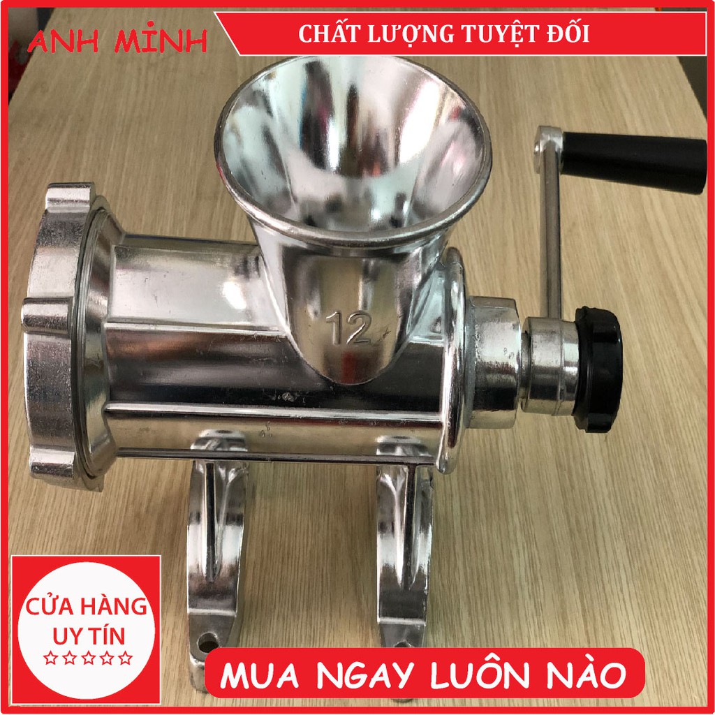 Máy xay thịt , xay cua quay tay cỡ đại bằng Gang chất lượng