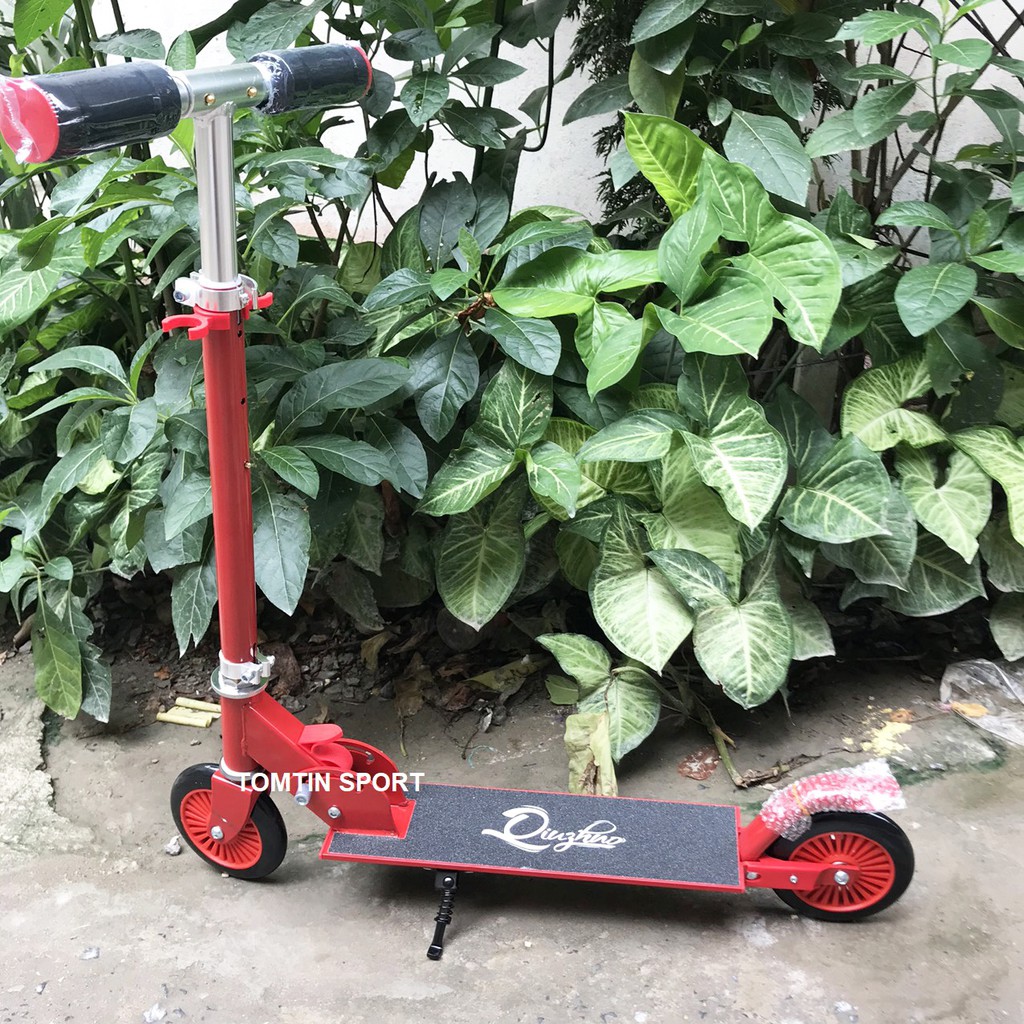 Xe scooter trẻ em cao cấp có chân trống tiện lợi, đèn led, chịu tải đến 50kg cho trẻ từ 3-10 tuổi quà tặng sinh nhật