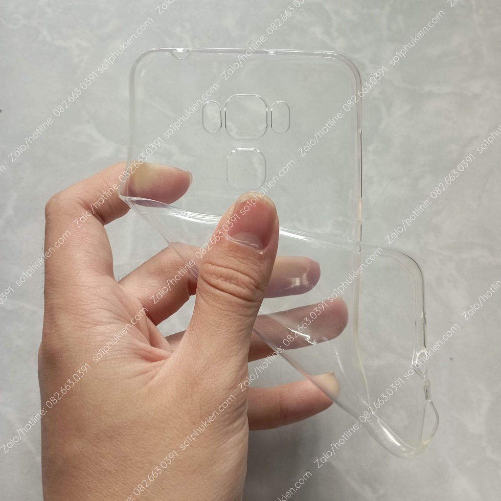 Ốp lưng Asus Zenfone 3 Max(5.5) dẻo trong suốt bền đẹp