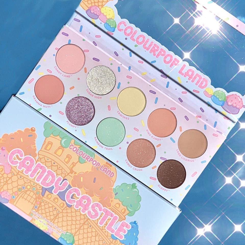 Bảng phấn mắt Colourpop Candy Castle Pressed Powder Palette 11g