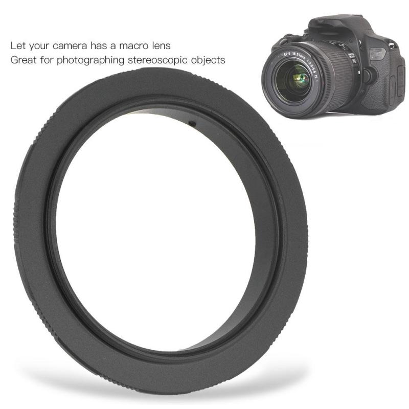 [Ready Stock]Bộ chuyển đổi Macro hợp kim nhôm cho Canon EOS Mount DSLR Camera