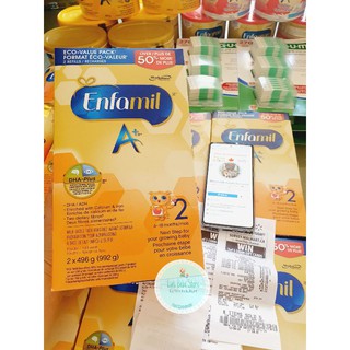 SỮA ENFAMIL CANADA SỐ 1,2 663GR