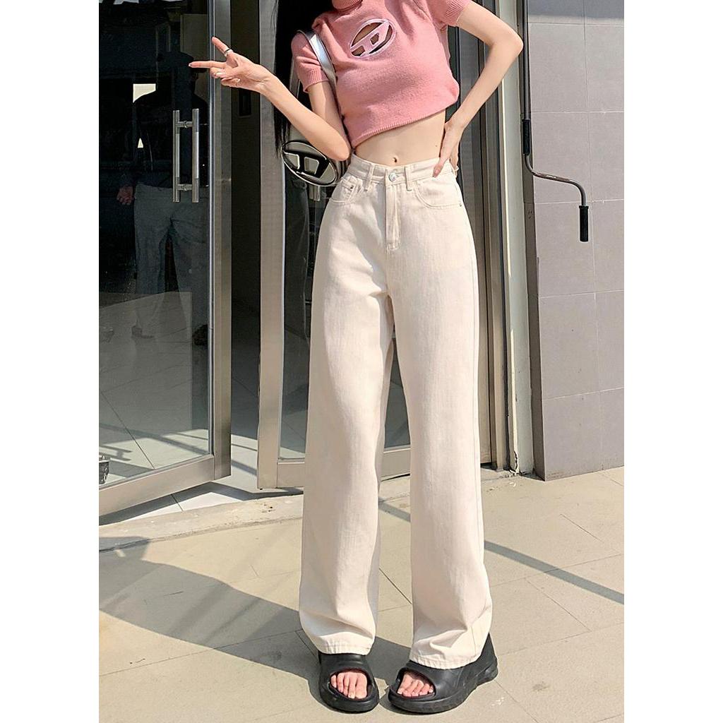 63924 Mùa Hè Mới Quần Jean Nữ Màu Kẹo