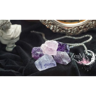 Đá Flourite tự nhiên, huỳnh thạch thanh tẩy