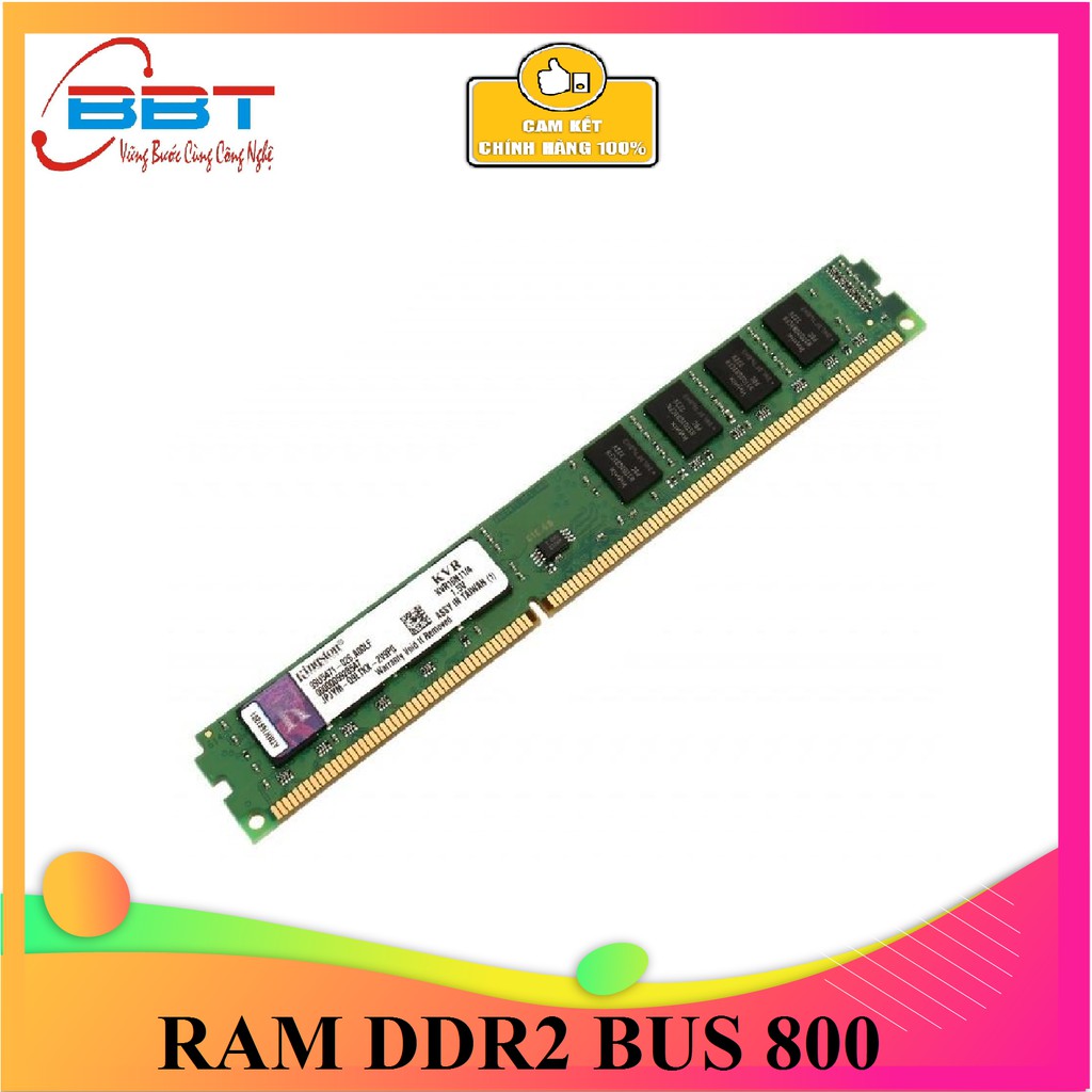 Tổng hợp RAM DDR2 bus 800 các loại hãng bóc máy đồng bộ