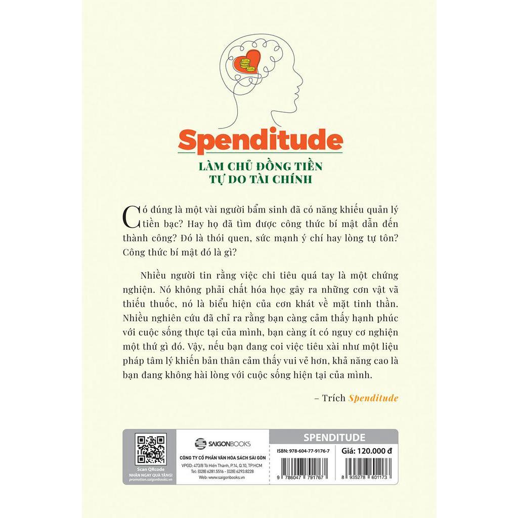 Sách Spenditude: Làm Chủ Đồng Tiền, Tự Do Tài Chính