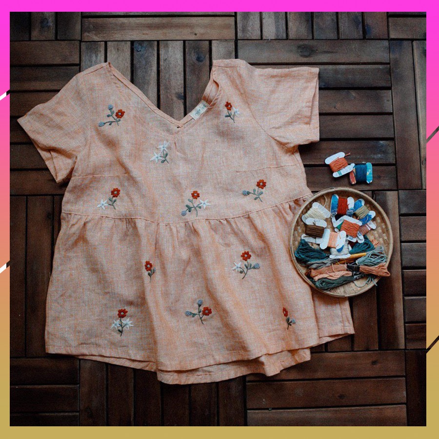 A009_Rập giấy áo kiểu nữ