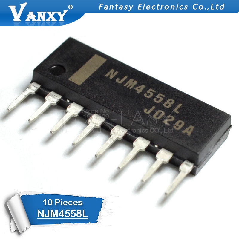 10 CHIẾC NJM4558L SIP8 NJM4558 SIP 4558L SIP-8 NJM4558LD IC mới và nguyên bản