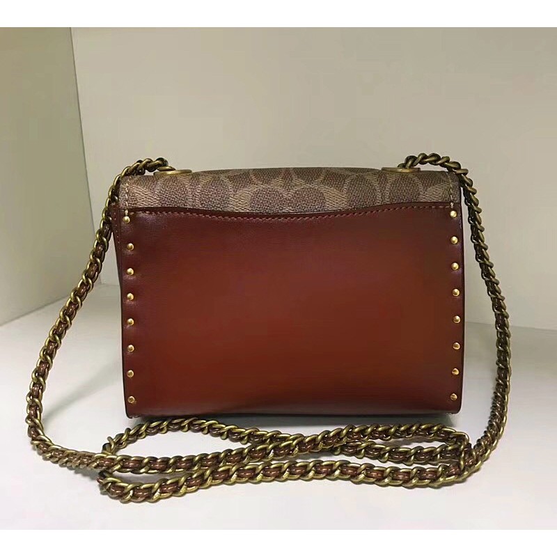 Túi xách Coach hoa trà, hàng supper vip có sẵn