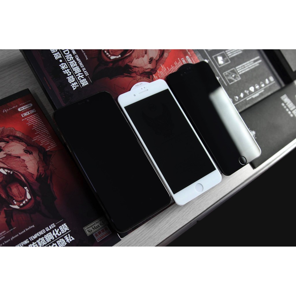 Cường Lực IPhone Full Màn Chống Nhìn Trộm KINGKONG - Chính Hãng WK cho IPhone