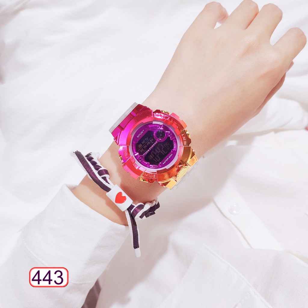 ĐÔNG HỒ NAM NỮ HAZO SPORT 443 PHA MÀU DÂY TRONG SUỐT THỜI TRANG CỰC HOT | BigBuy360 - bigbuy360.vn