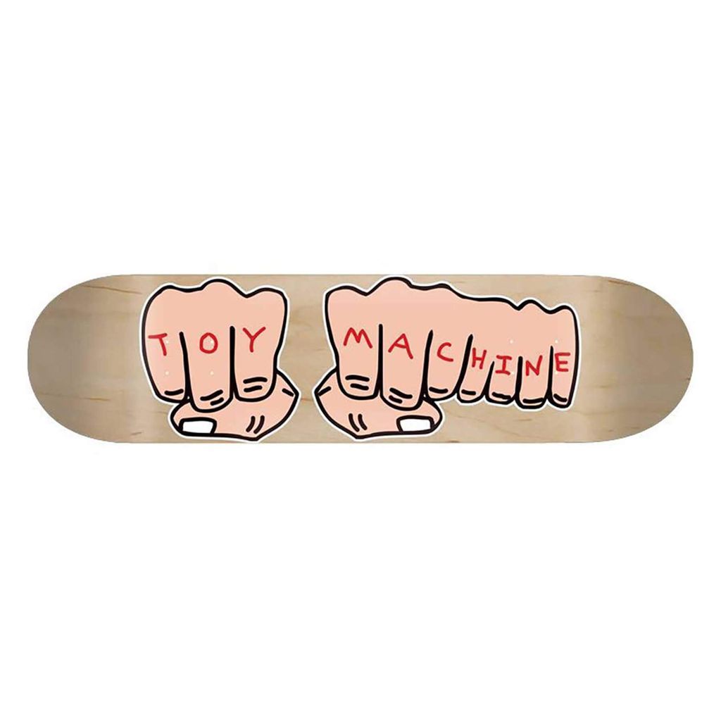 Mặt Ván Trượt Skateboard Cao Cấp Mỹ - TOY MACHINE TEAM FISTS DECK