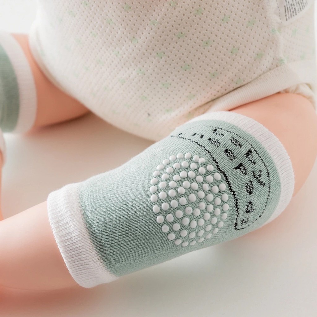 Tất Tập Bò Bảo Vệ Đầu Gối Có Chống Trượt Có Viền Cho Bé