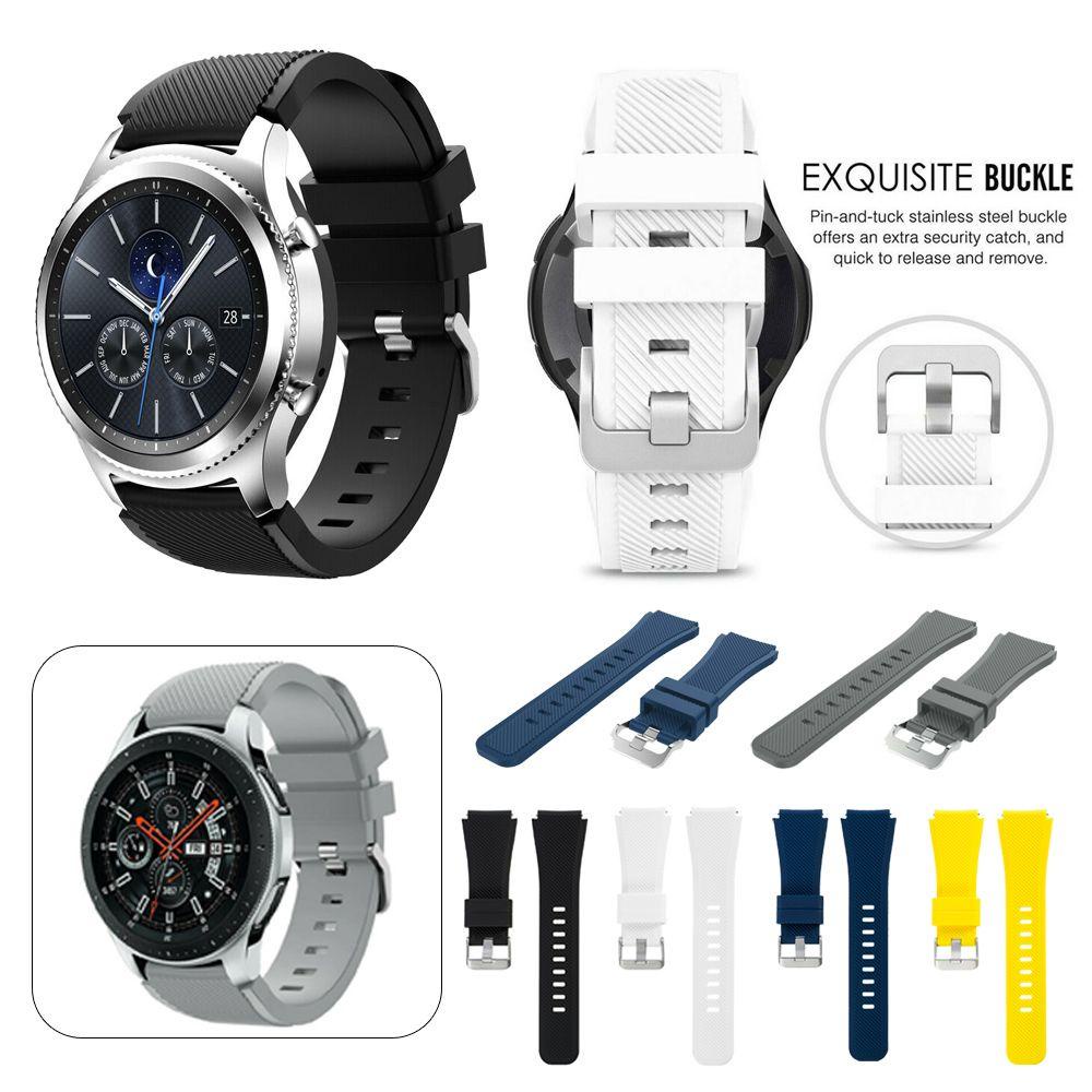 Dây Đeo Thay Thế Bằng Silicone 22mm Cho Đồng Hồ Thông Minh Apple Watch