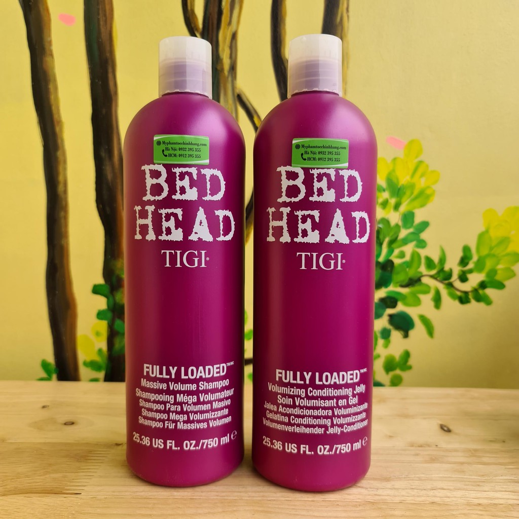 (SALE GIÁ GỐC) DẦU XẢ TẠO PHỒNG TIGI BED HEAD FULLY LOADED VOLUMIZING HOẶC DUMB BLONDE CHO TÓC HÓA CHẤT 750ML