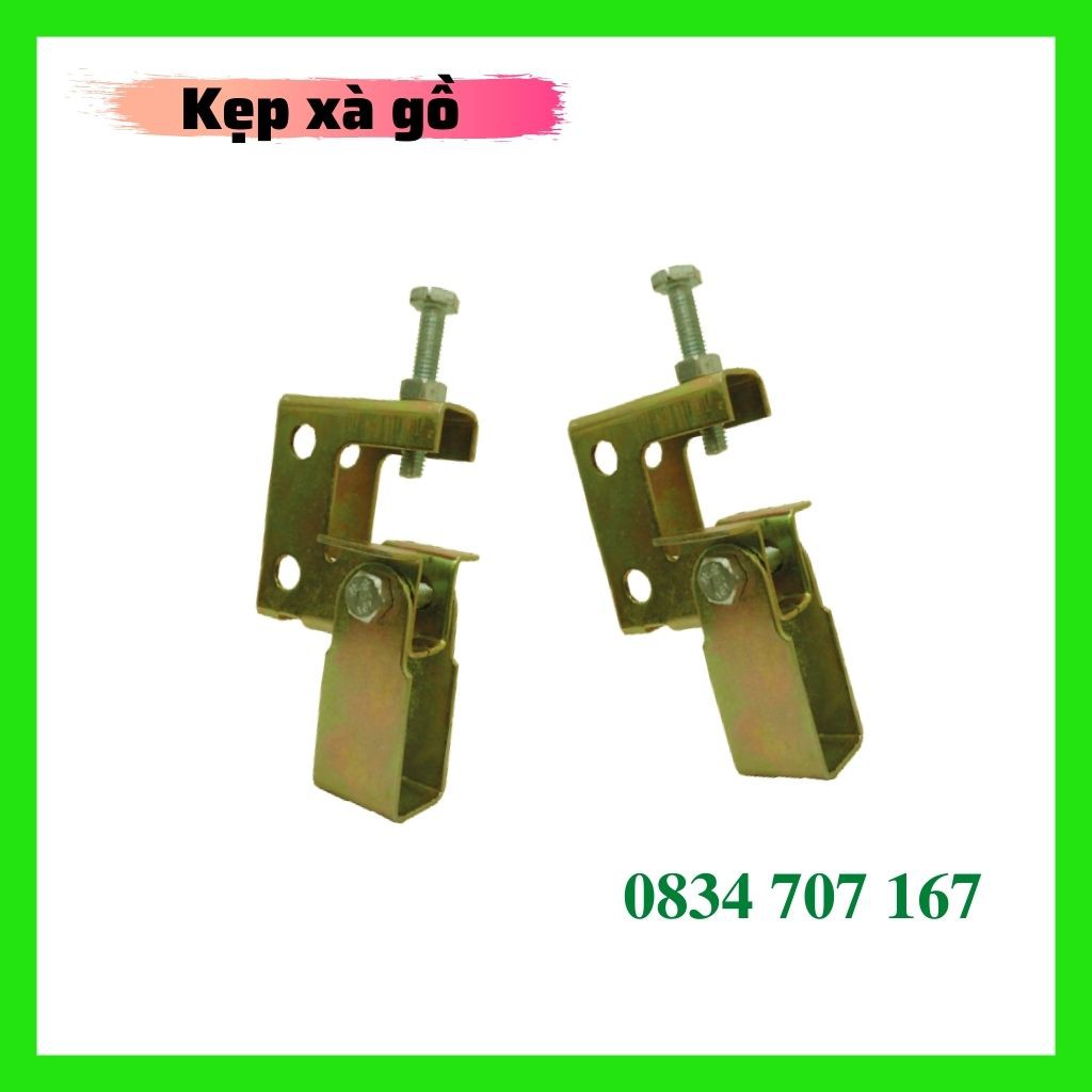 Kẹp xà gồ - Kẹp xà treo tyren M8 m10 M12 - Cùm treo