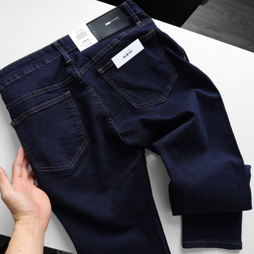 [KHUYẾN MÃI 45%]⚡⚡Quần Jeans Nam, Quần Bò Nam-Dáng Slim Fit-Không Rách, Giá Rẻ Nhất Tại Đây-Cam Kết Được Đổi Size