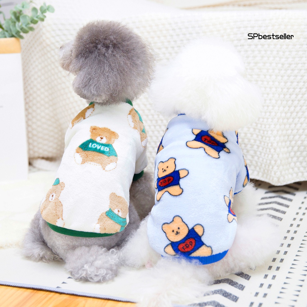 Trang phục hóa trang co giãn tốt họa tiết hoạt hình cho thú cưng