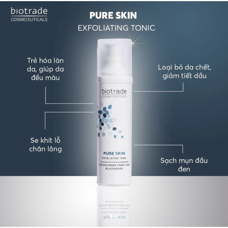 [BULGARIA] Nước hoa hồng Pure Skin Exfoliating Tonic 60ml