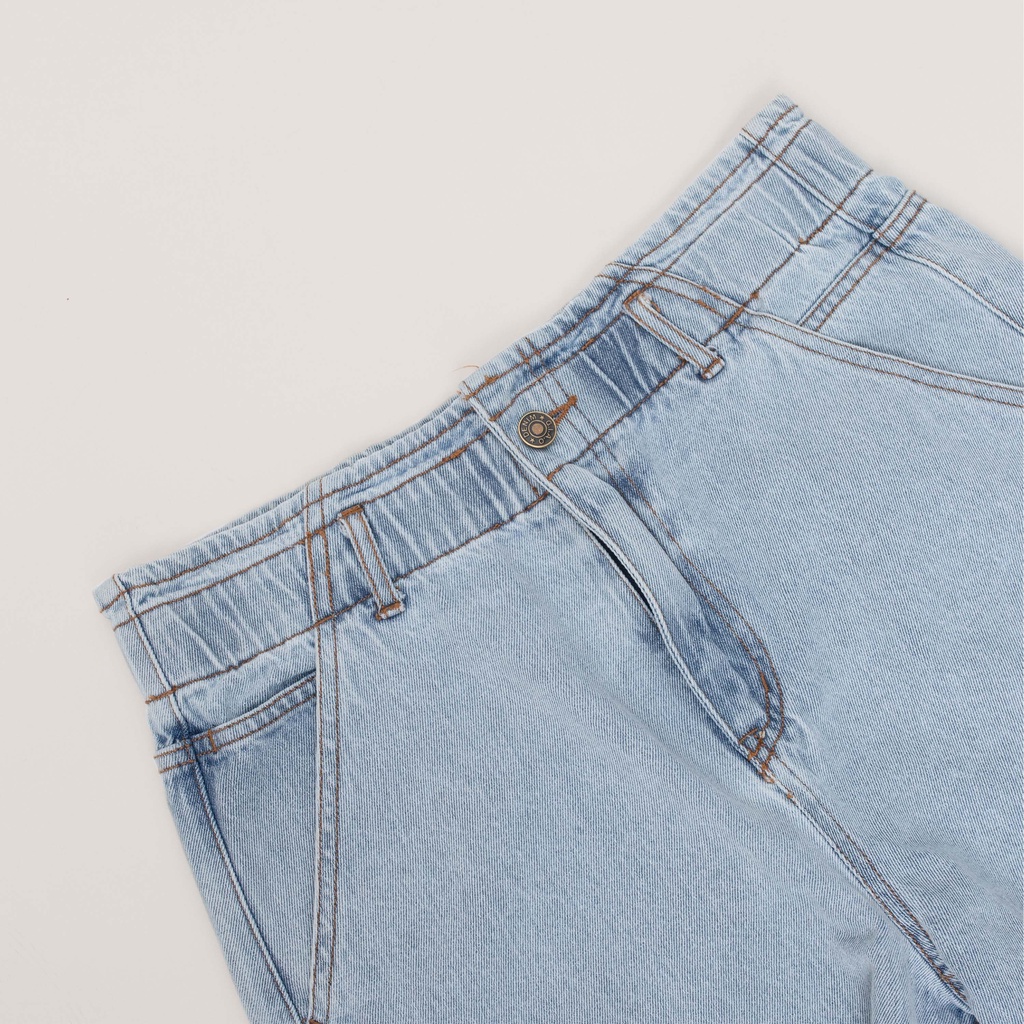 Quần Short Jean Nữ Thiết Kế Có Túi Lưng Quần Cách Điệu Thời Trang X70 - 04560005