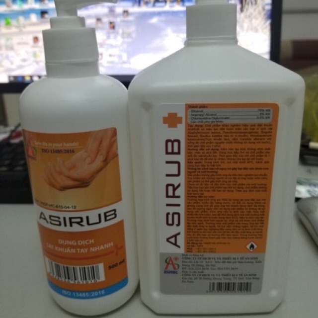 Nước rửa tay asirub 1000ml