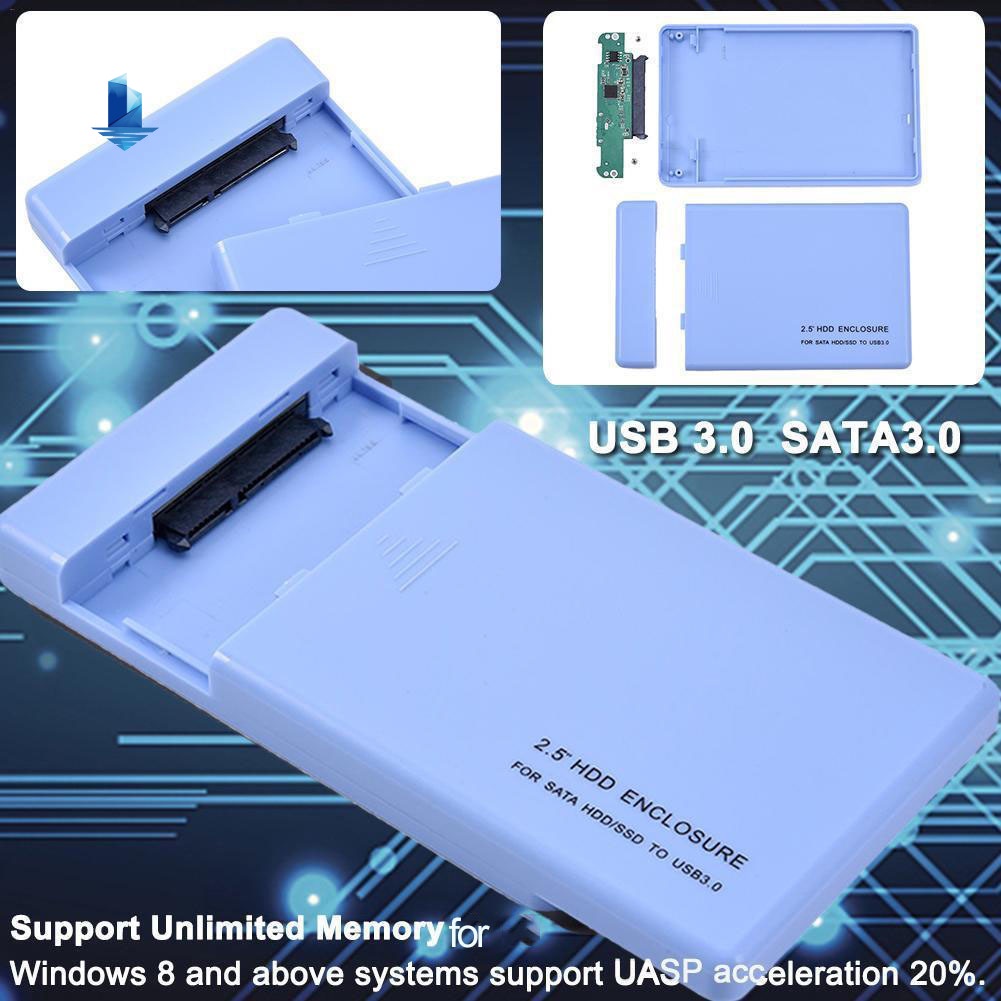 Hw Hộp Đựng Ổ Cứng Ngoài Usb 3.0 5gbps 2.5inch Sata Hdd Ssd Cho Pc | BigBuy360 - bigbuy360.vn
