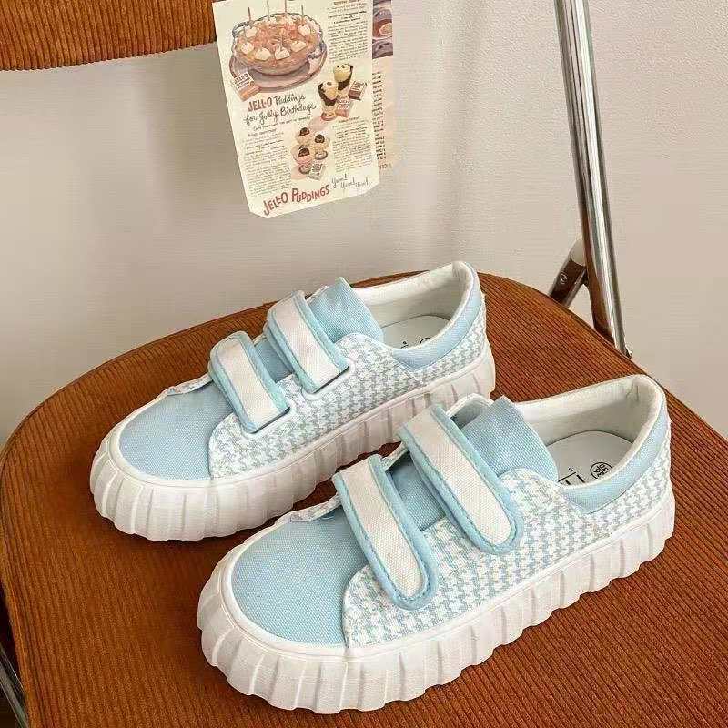 Giày Thể Thao Vải Canvas Mỏng Thoáng Khí Thời Trang Mùa Hè 2022 Cho Nữ Sinh