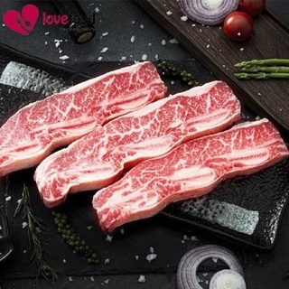 Sườn Bò Mỹ có Xương 500gram -US Beef Short Rib bone In