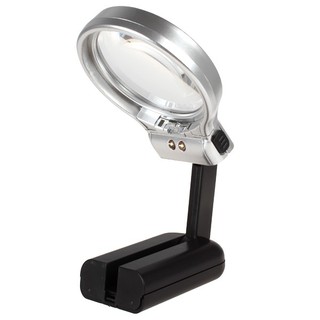 Kính lúp phóng đại kèm 2 đèn LED