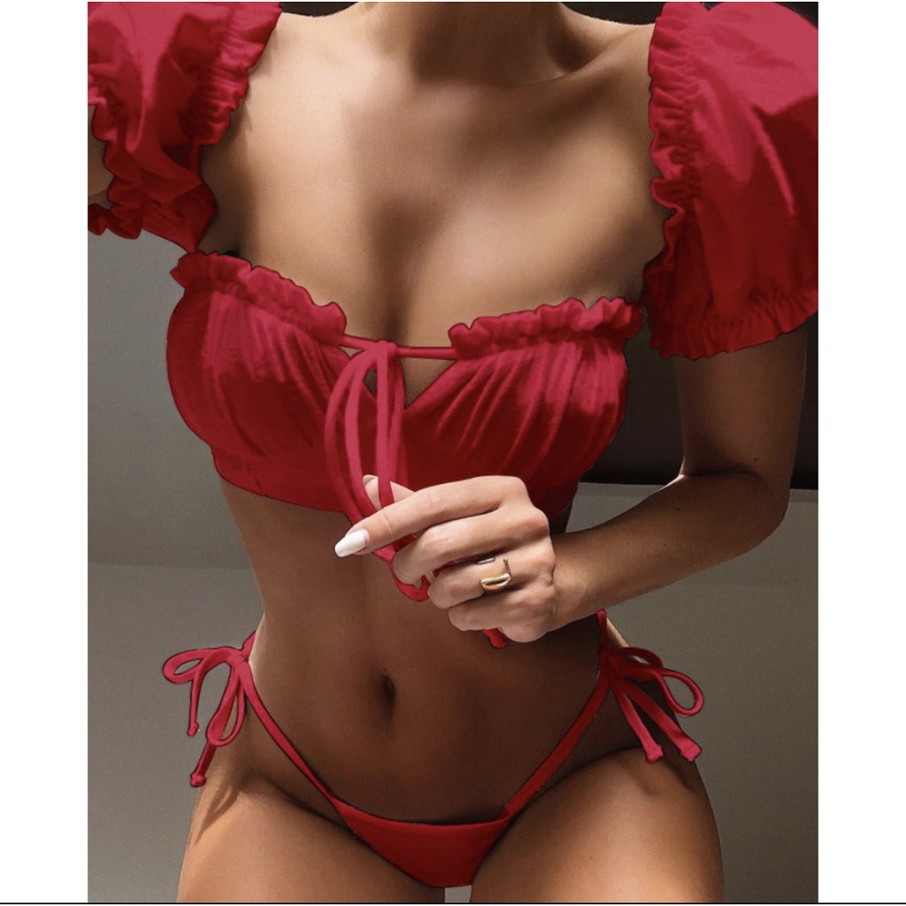 Bikini 2 mảnh sang chảnh - Bikini tay con (Ảnh thật shop chụp) | BigBuy360 - bigbuy360.vn