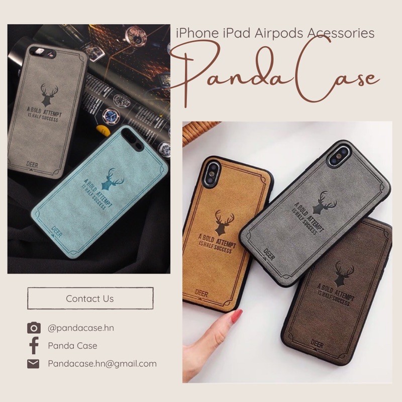 Ốp lưng iphone Deer cầm siêu chắc tay