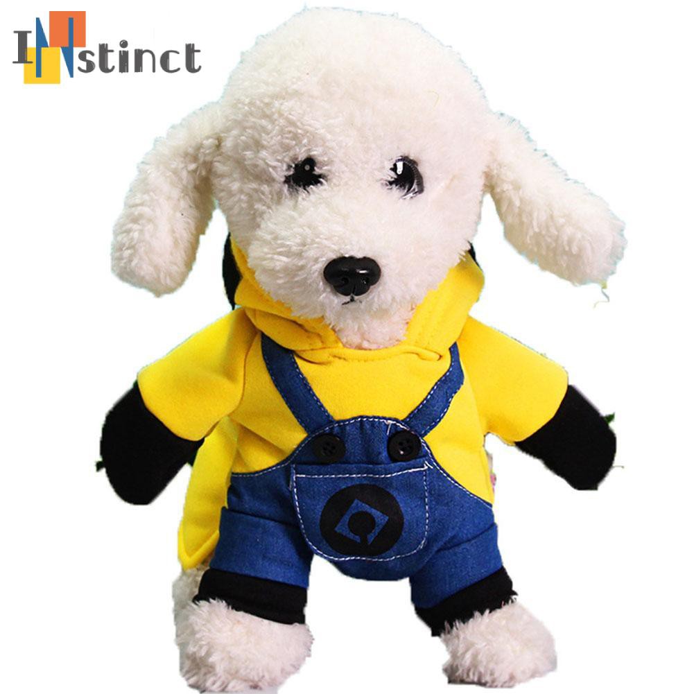 Áo Hoodie In Hoạt Hình Ngộ Nghĩnh Cho Thú Cưng