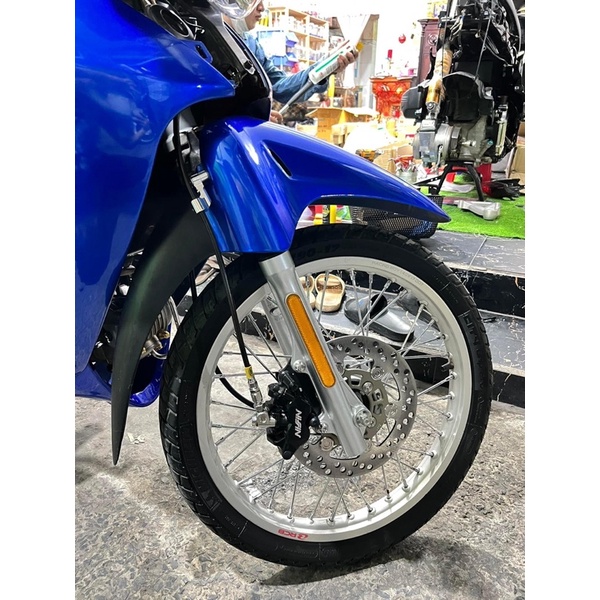 Bát nhôm giữ dây dầu gắn mọi xe