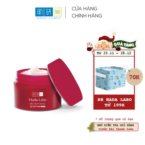 Kem dưỡng cải thiện lão hóa da Hada Labo Pro Anti Aging Cream 50g | BigBuy360 - bigbuy360.vn