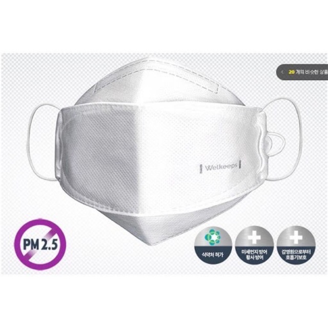 Khẩu trang KF94 Hàn Quốc
