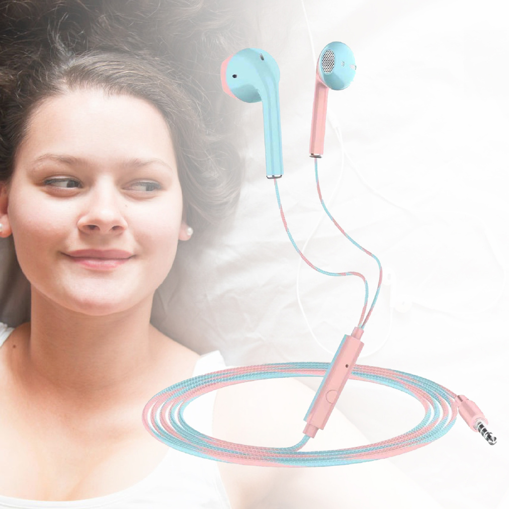 Tai Nghe Nhét Tai Thể Thao 1.2m Kèm Phụ Kiện | BigBuy360 - bigbuy360.vn