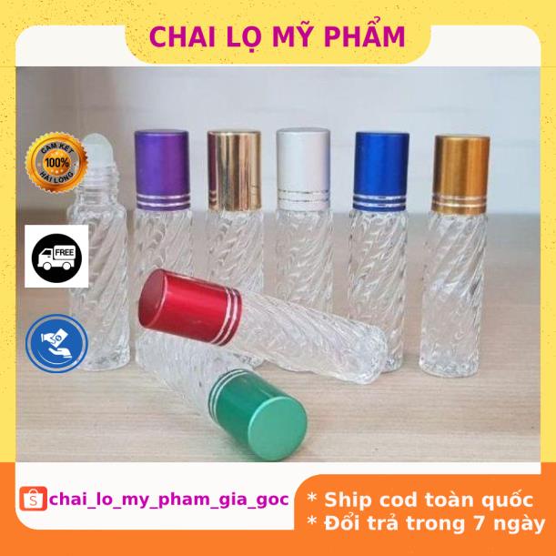 Lọ Chiết Nước Hoa ❤ GIÁ TỐT NHẤT ❤ Lọ chiết nước hoa bi lăn 10ml đựng dầu thơm , phụ kiện du lịch