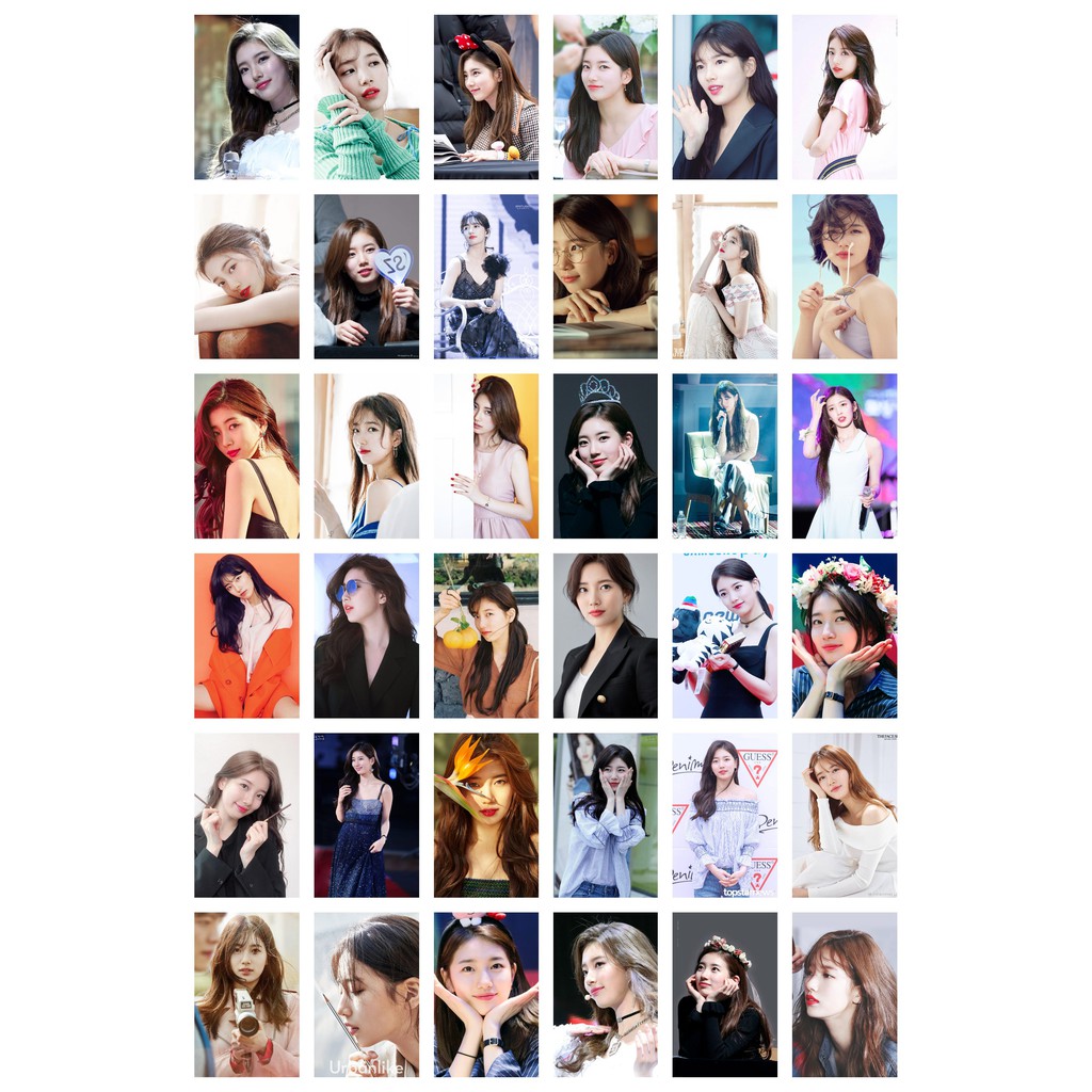 Lomo card 54 ảnh BAE SUZY