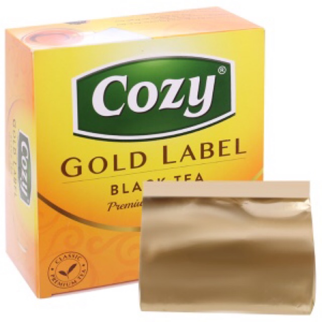 Combo 5 hộp Trà Đen Cozy 100gói x2g