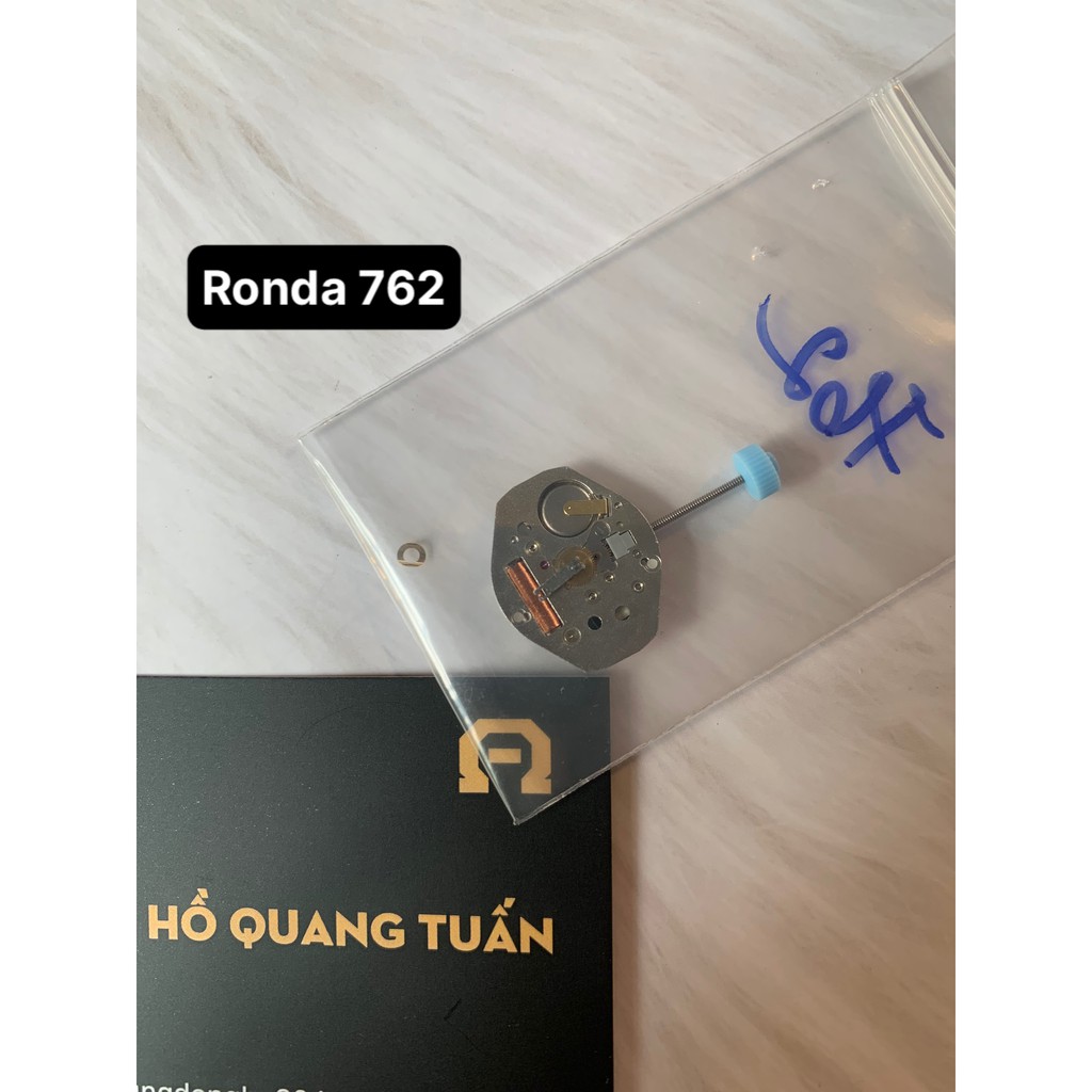 Máy đồng hồ đeo tay Ronda Thụy Sỹ 762 - 763