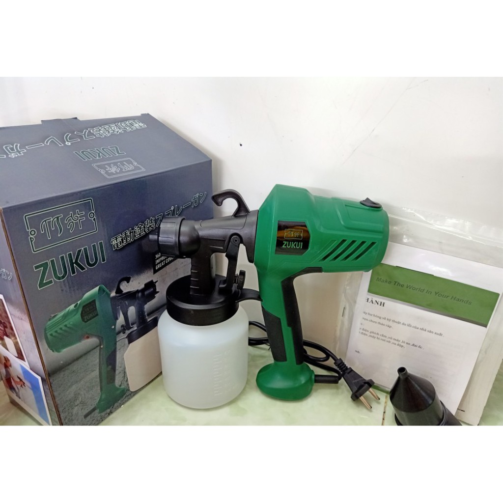MÁY PHUN SƠN ZUKUI 400W | Shopee Việt Nam