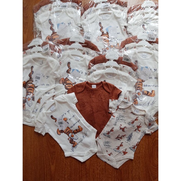 Set 3 bodysuit cộc tay chính hãng Matalan