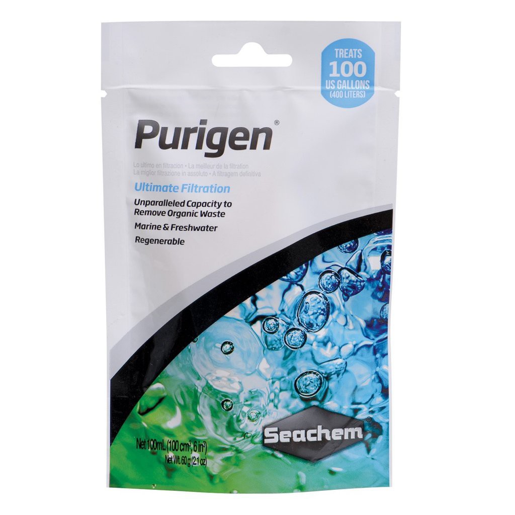 Vật liệu lọc Seachem Purigen kèm túi 100ml - Seachem Purigen Bag 100ml